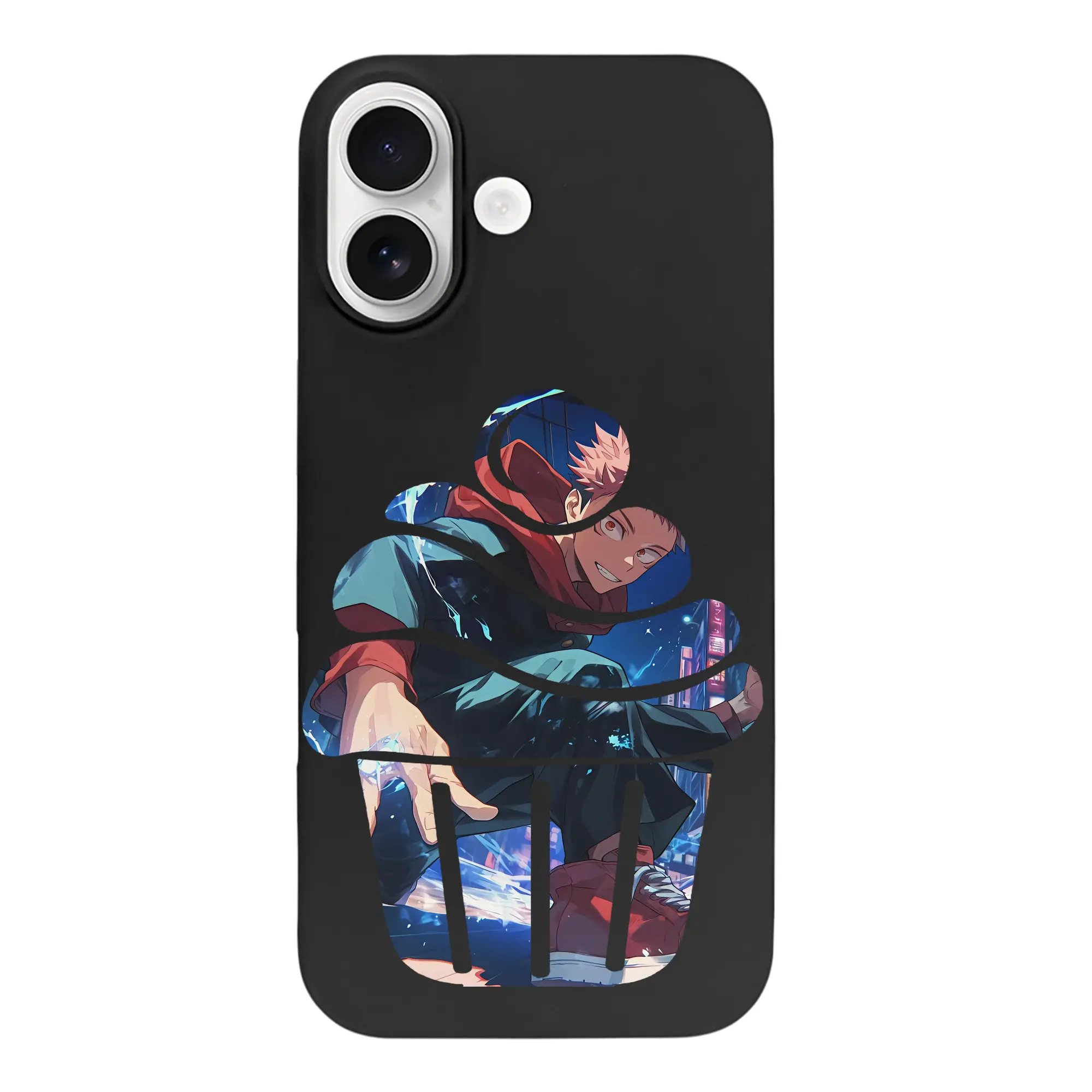 呪術廻戦 グッズ,虎杖 悠仁 - iPhone 17 シリーズ シリコンケース 薄型 耐衝撃 指紋防止 ソフトタッチカバー 精密フィット 傷防止 保護ケース iPhone 17/17 Air/17 Pro/17 Pro Max 対応